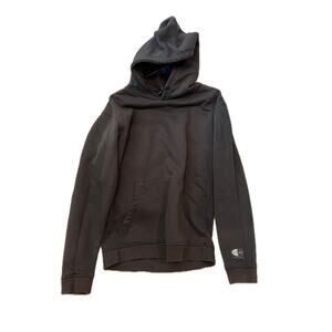 Ricky Singh Denim & Flower Dark Gray Pullover Hoodie Mens L